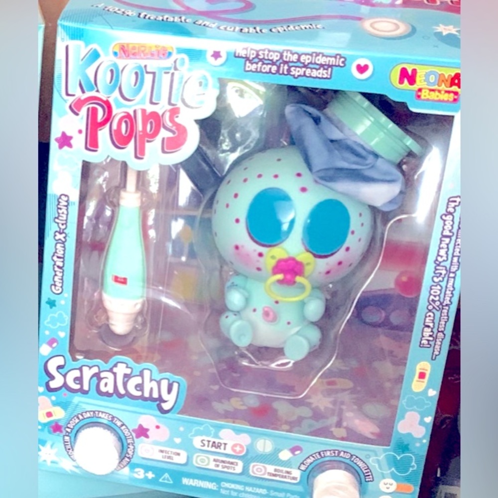 Distroller scratchy Doll NIB